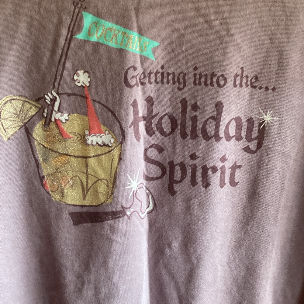 Lucky Brand NWT Holiday Spirt Short Sleeve 100% Cotton Tshirt size medium - Picture 3 of 10